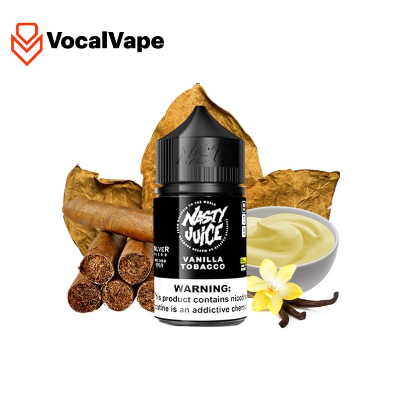 جویس نستی تنباکو وانیل کاستارد - NASTY SILVER BLEND