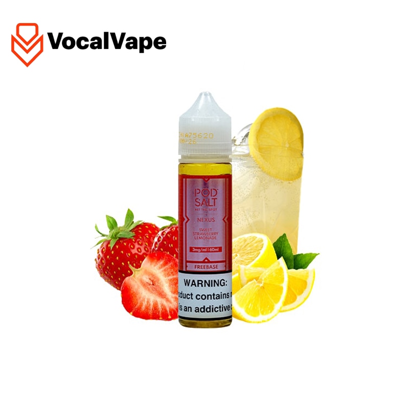 جویس توت فرنگی لیموناد - Pod Salt Sweet Strawberry Lemonade