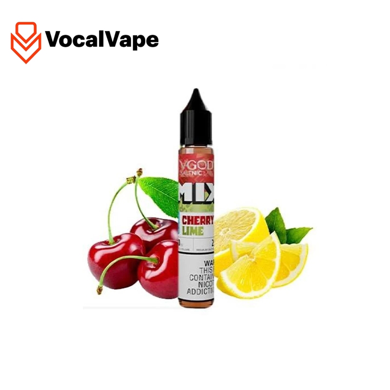 سالت ویگاد گیلاس لیمو یخ - VGOD MIX CHERRY LIME ICED