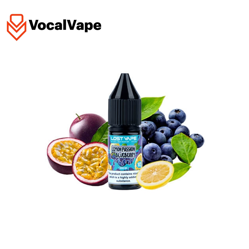سالت لاست ویپ لیمو پشن فروت بلوبری (10میل) LOST VAPE LEMON PASSION BLUEBERRY